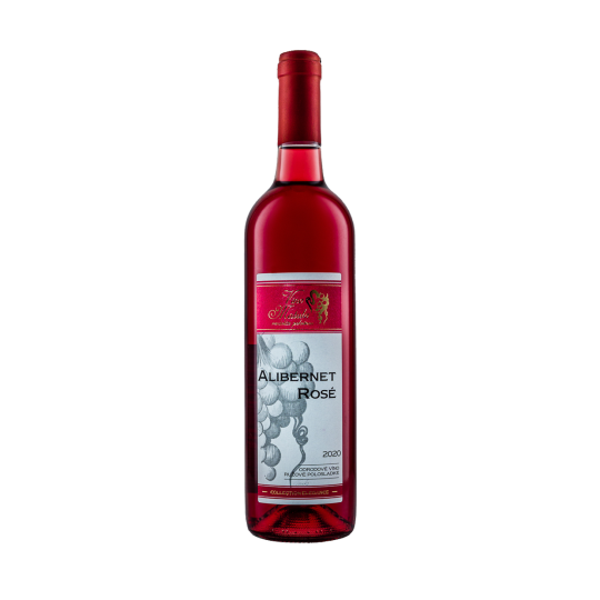 víno Alibernet rosé polosladké 2020